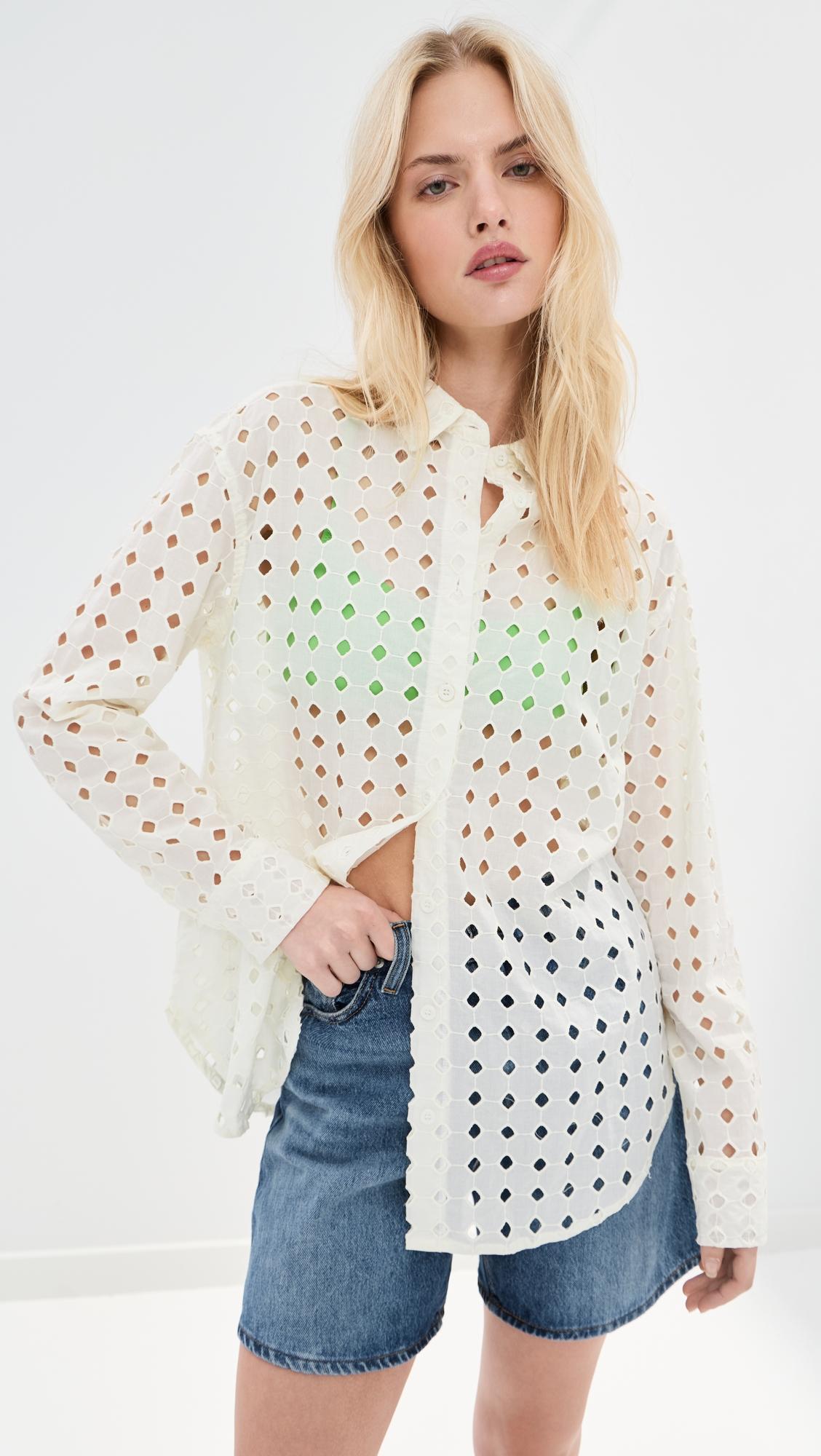 cecilia long sleeve button down shirt