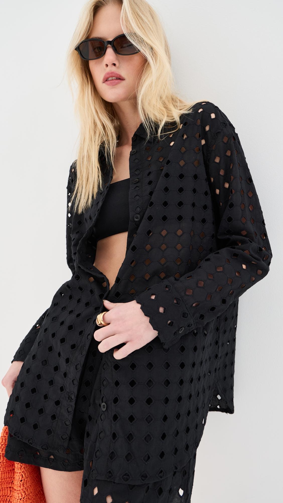 cecilia long sleeve button down shirt