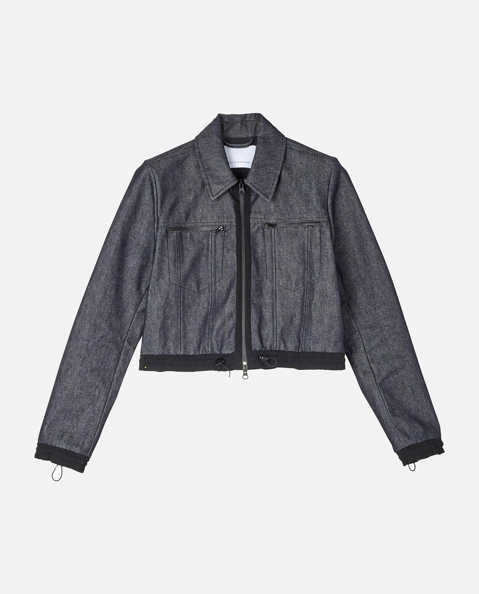 cecilie bahnsen banks jacket denim