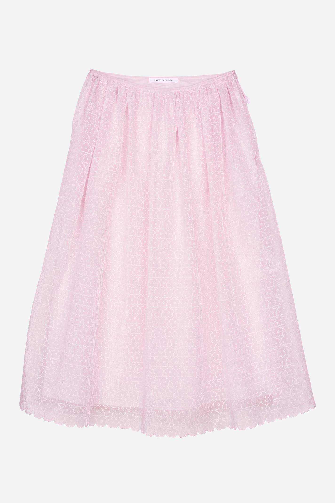cecilie bahnsen cbbala skirt windflower emb