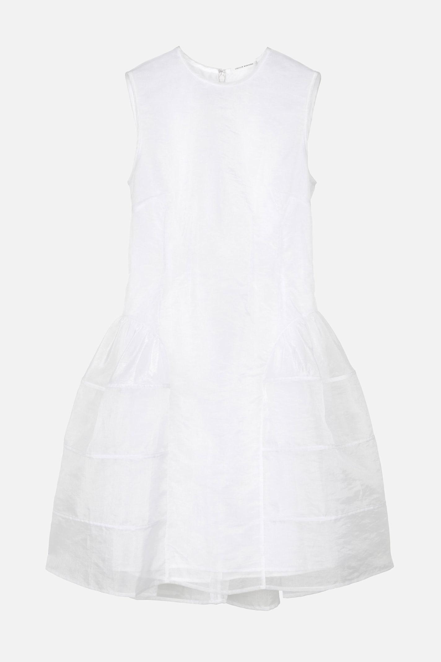 cecilie bahnsen claudie dress liquid myrtia