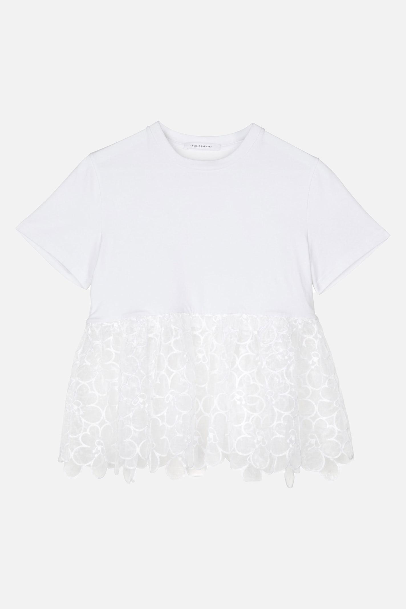 cecilie bahnsen connie t-shirt jersey