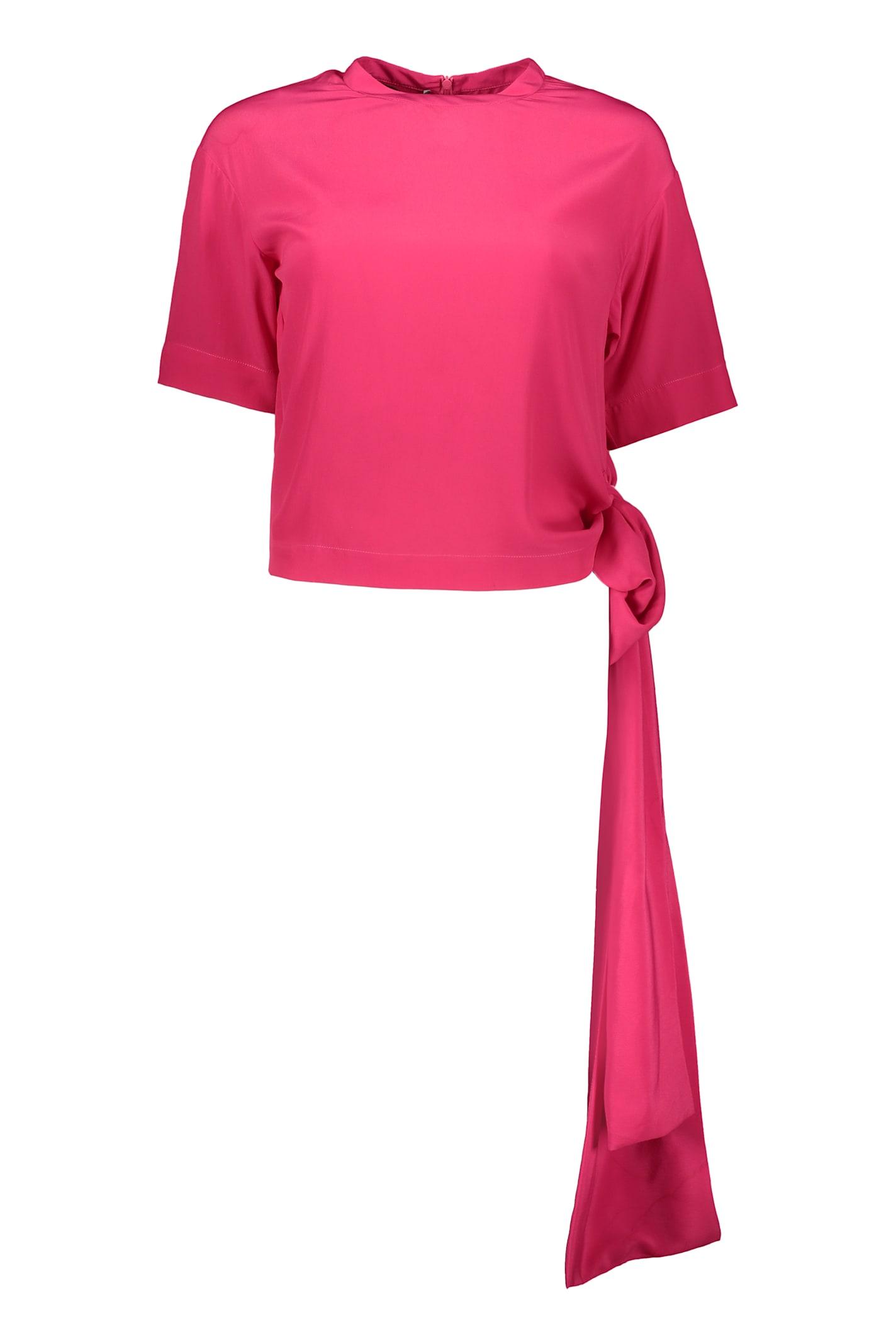 cedric charlier top with bow
