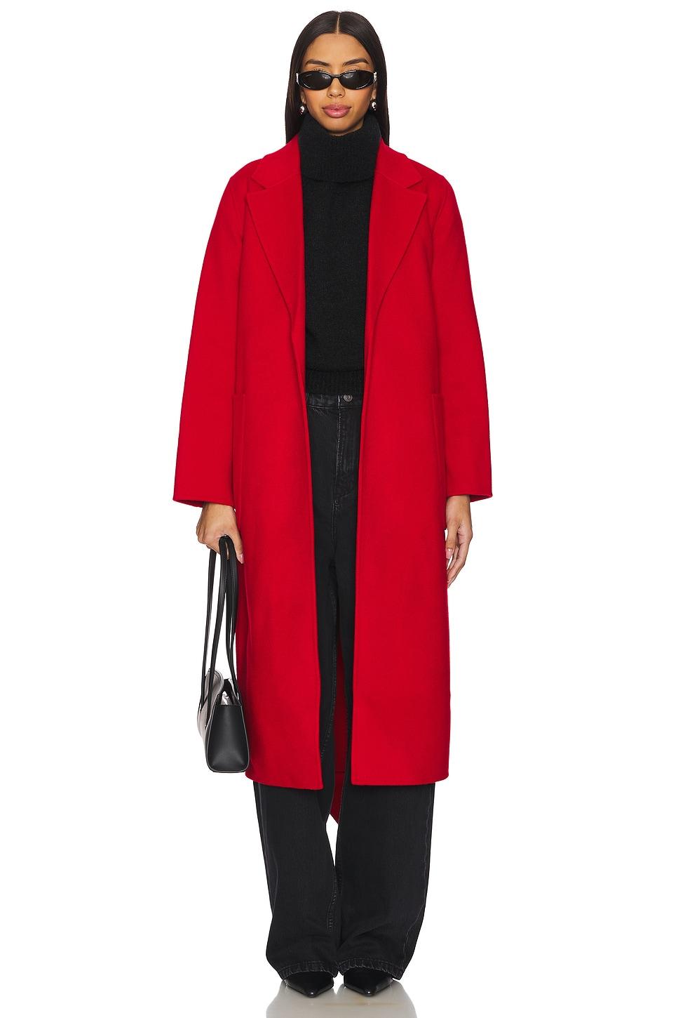 celia belted double face coat