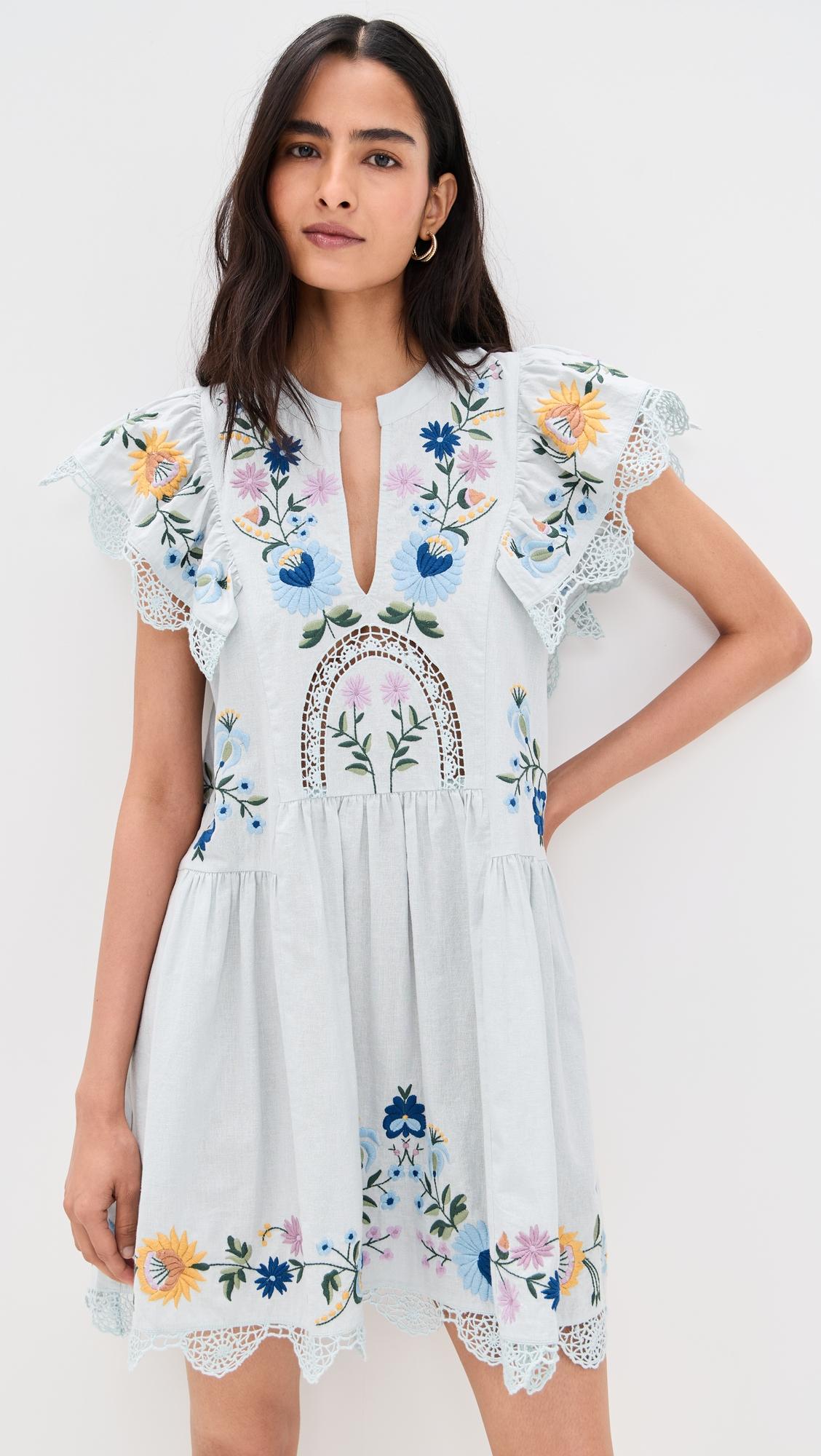 celia embroidery dress