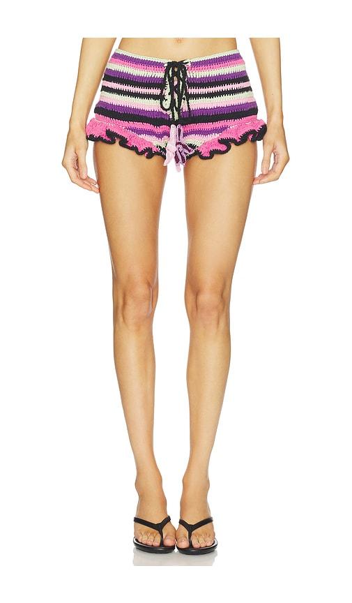 celiab mercury shorts in pink.