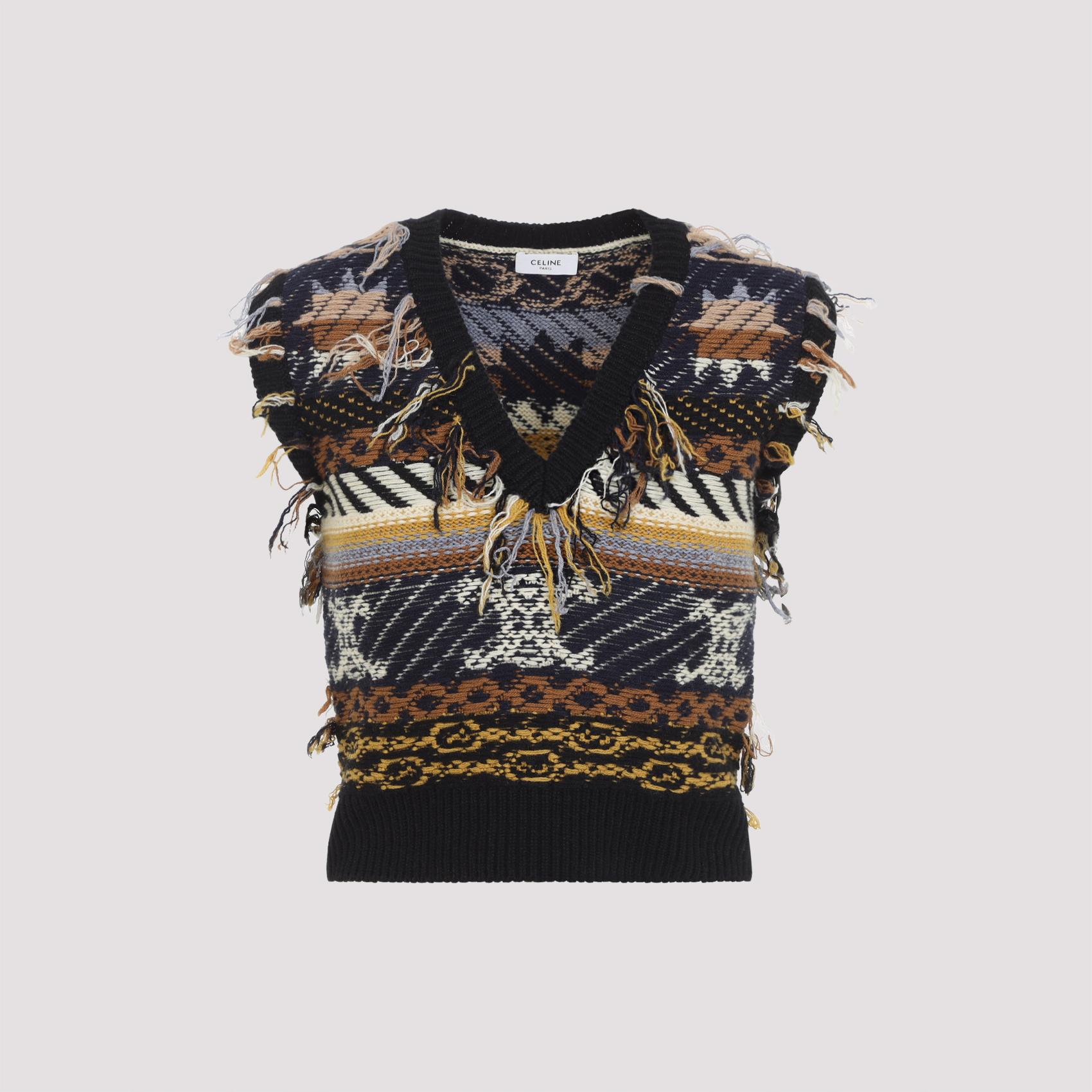 celine cashmere top multicolour - women