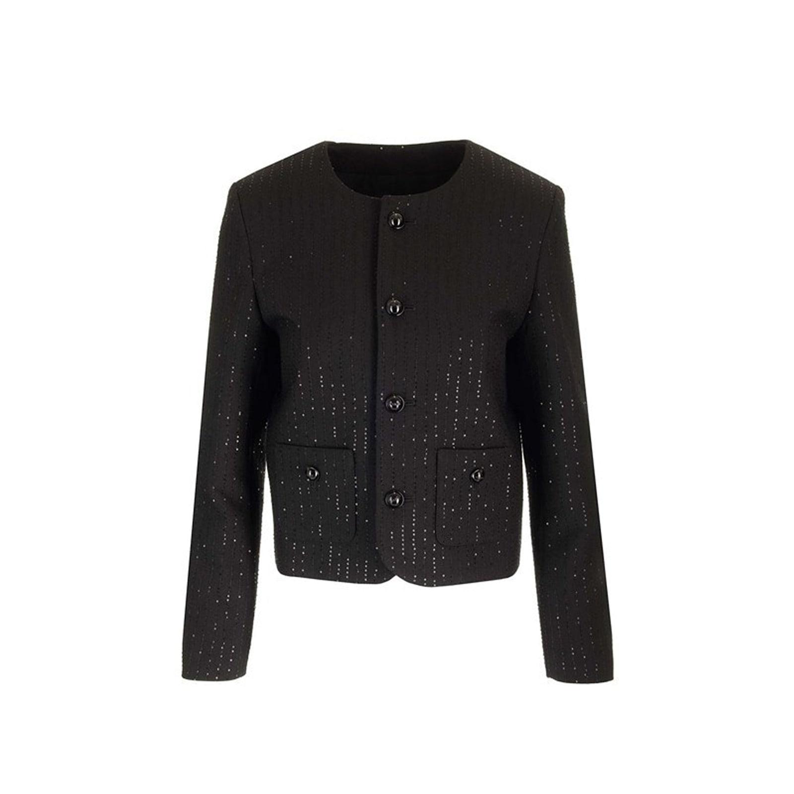 celine chelsea sequin detailed jacket