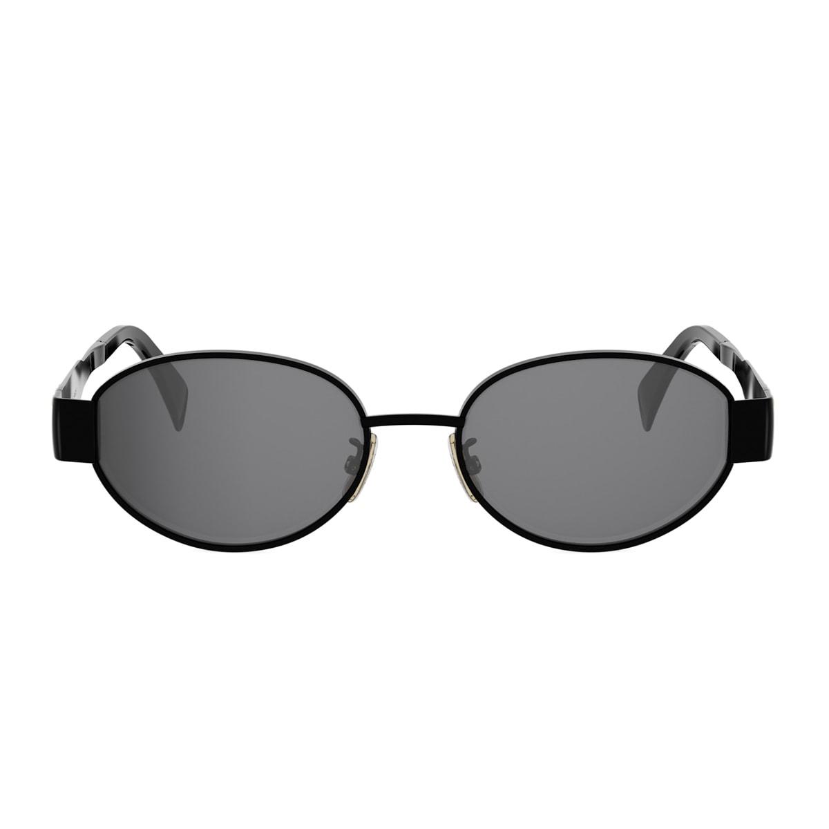 celine cl40235u metal triomphe 01a nero sunglasses