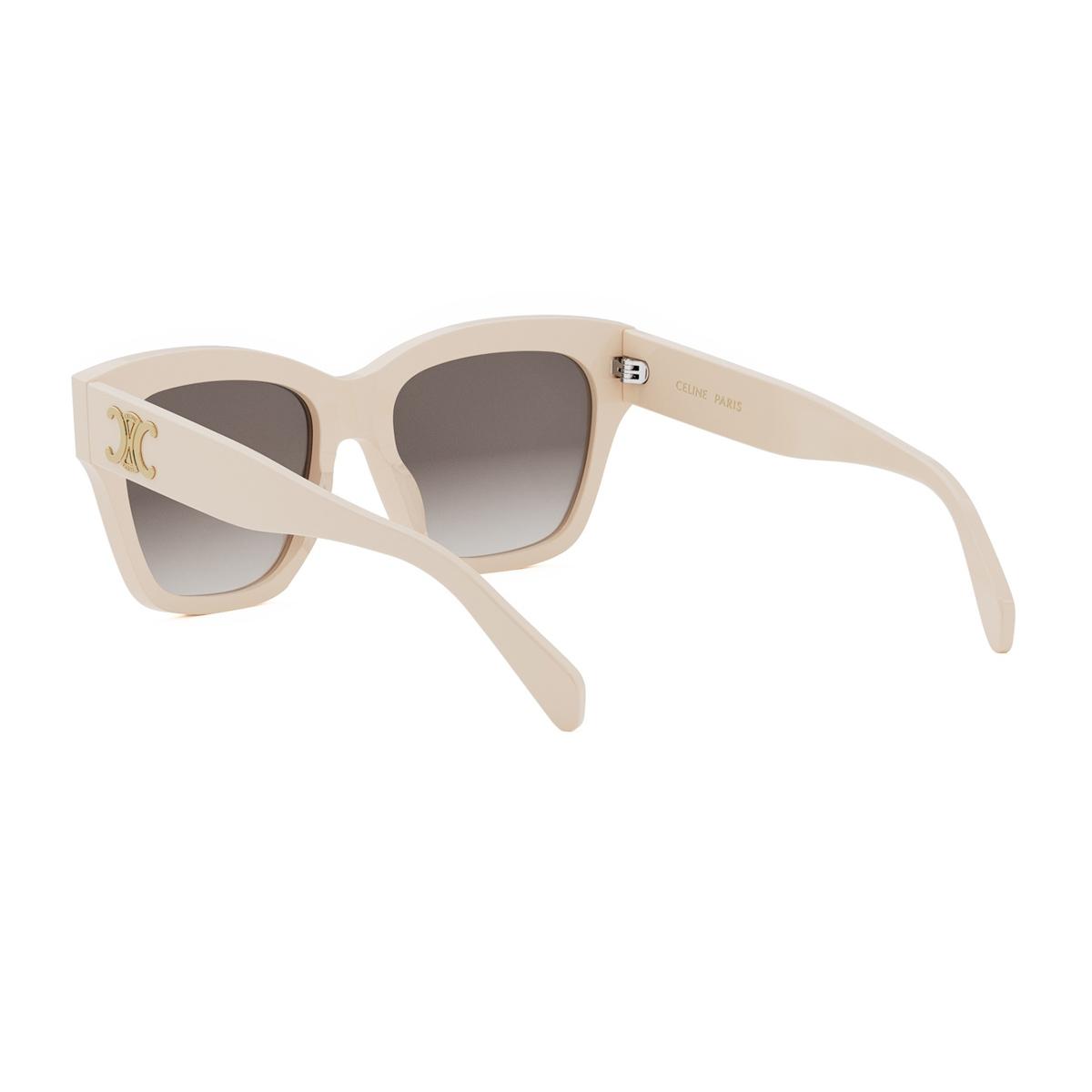 celine cl40253i triomphe 25f avorio acetate occhiali da sole - women