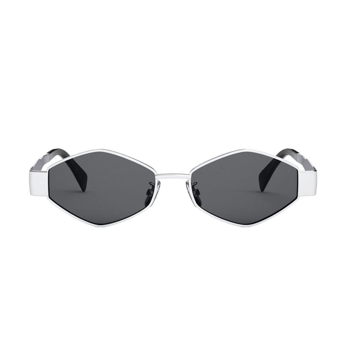 celine cl40254u 16a metal triomphe 16a silver sunglasses