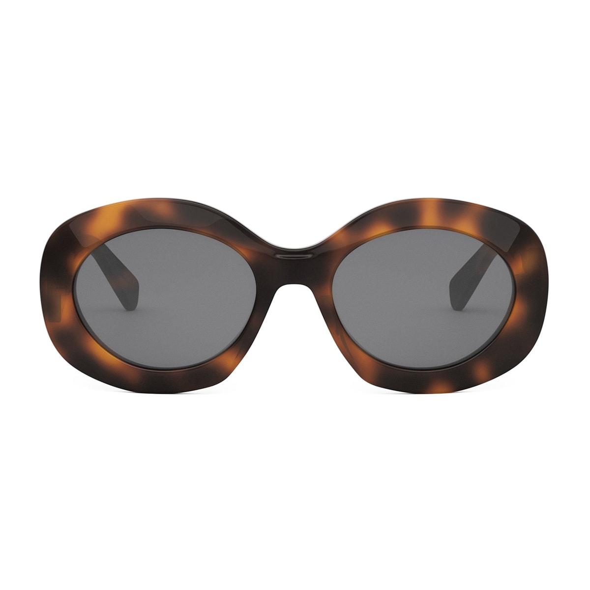 celine cl40292u triomphe 53a havana sunglasses