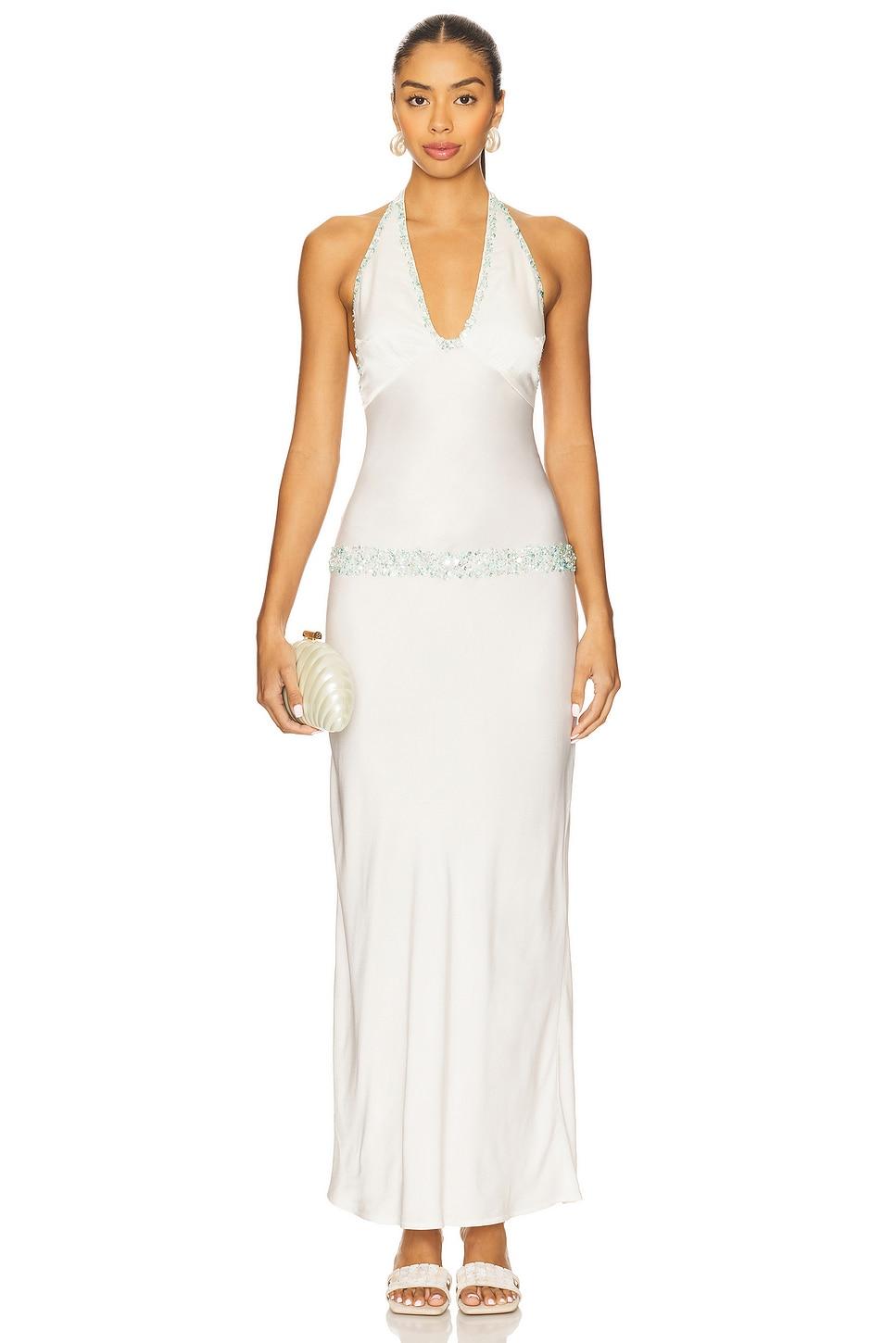 celine hand beaded dress