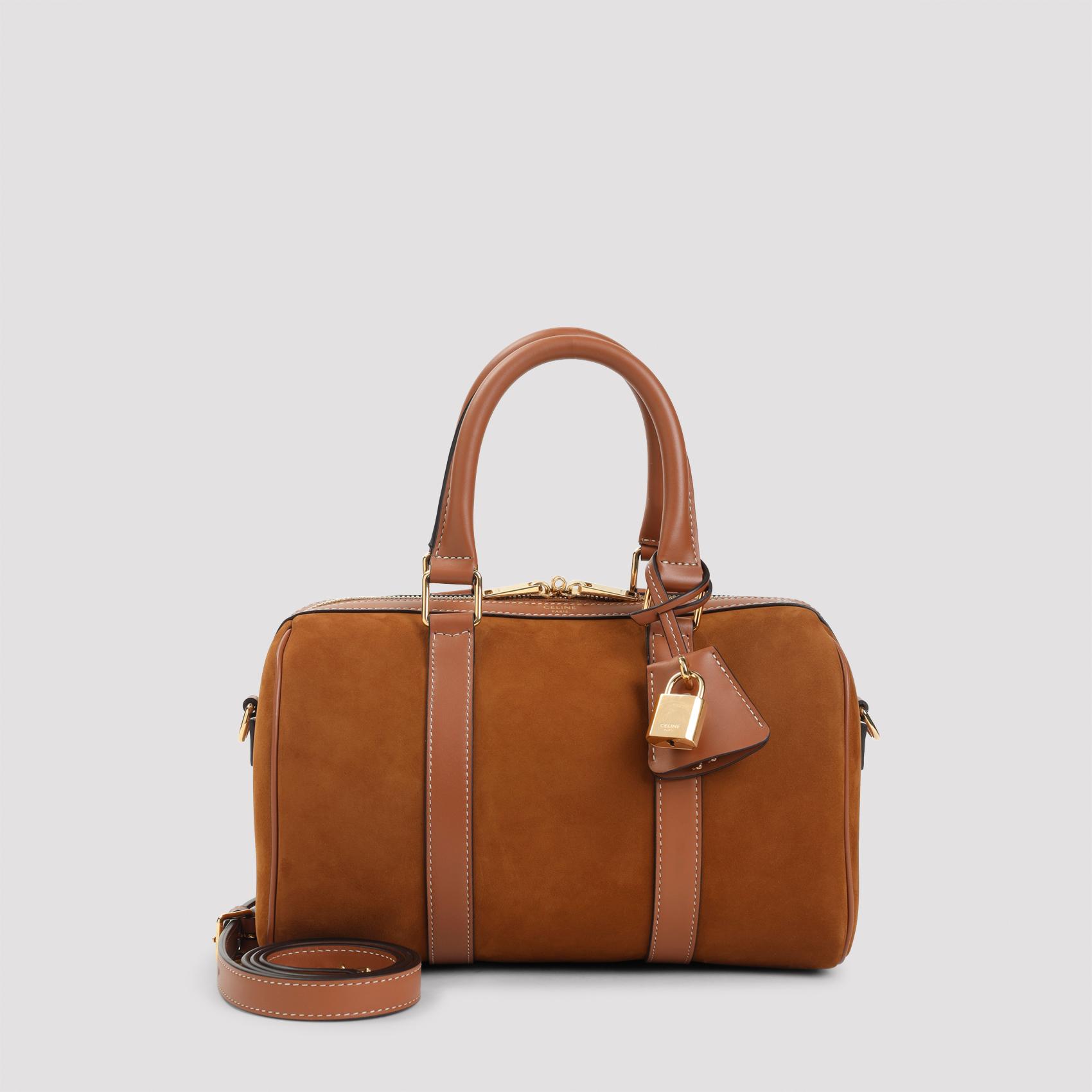 celine medium boston shoulder bag nude & neutrals - women