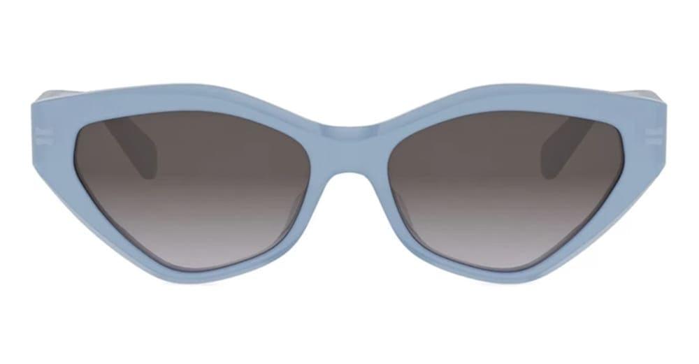 celine triomphe cl40323u - blue sunglasses