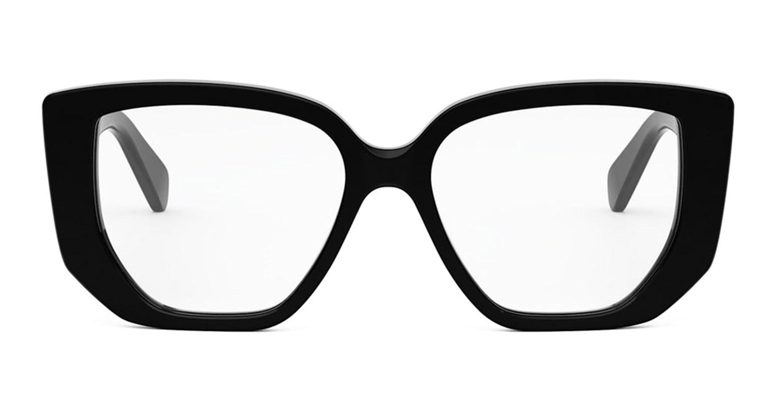 celine triomphe cl50146i - black rx glasses