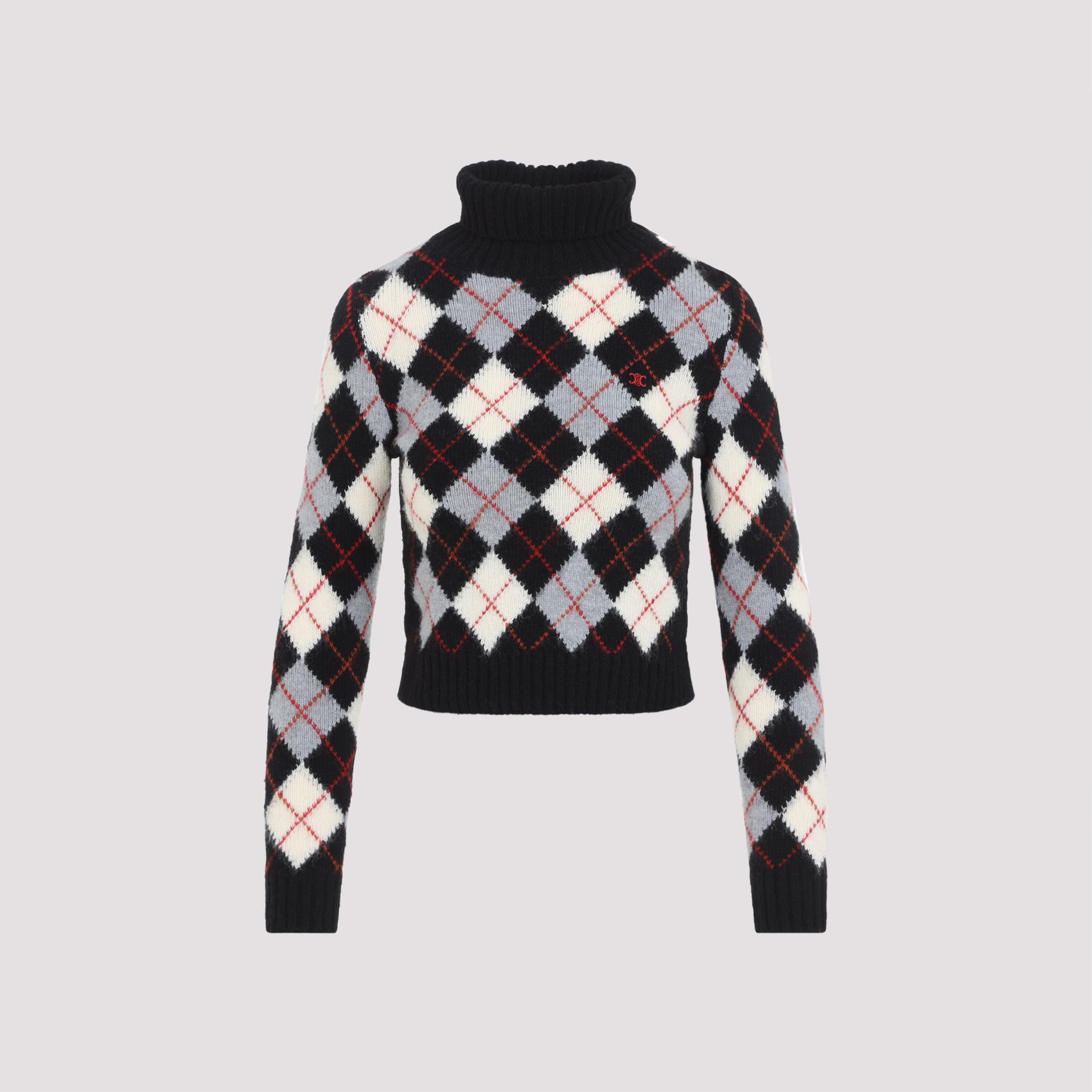 celine wool sweater multicolour - women
