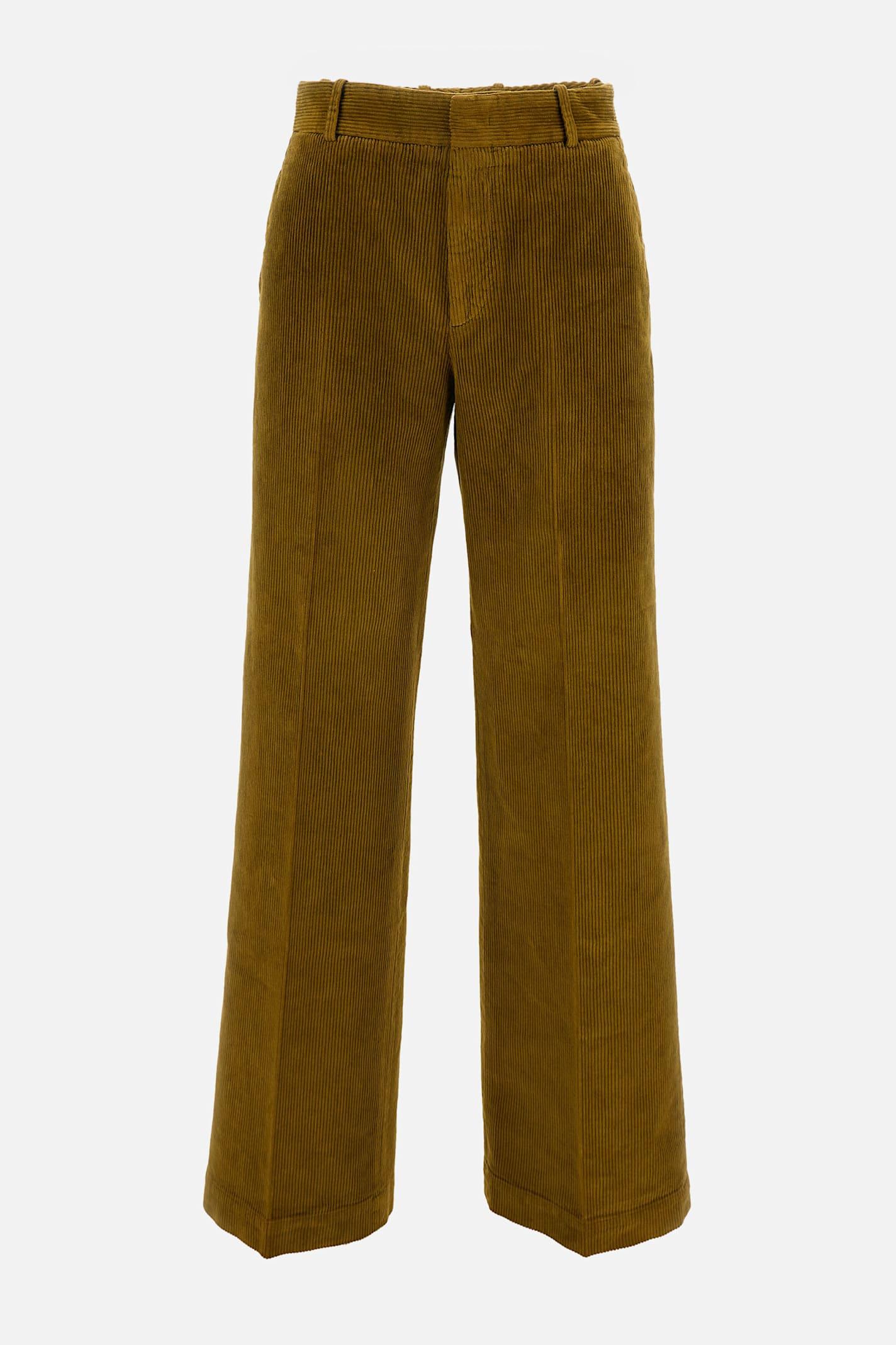 cellar door ribbed trousers