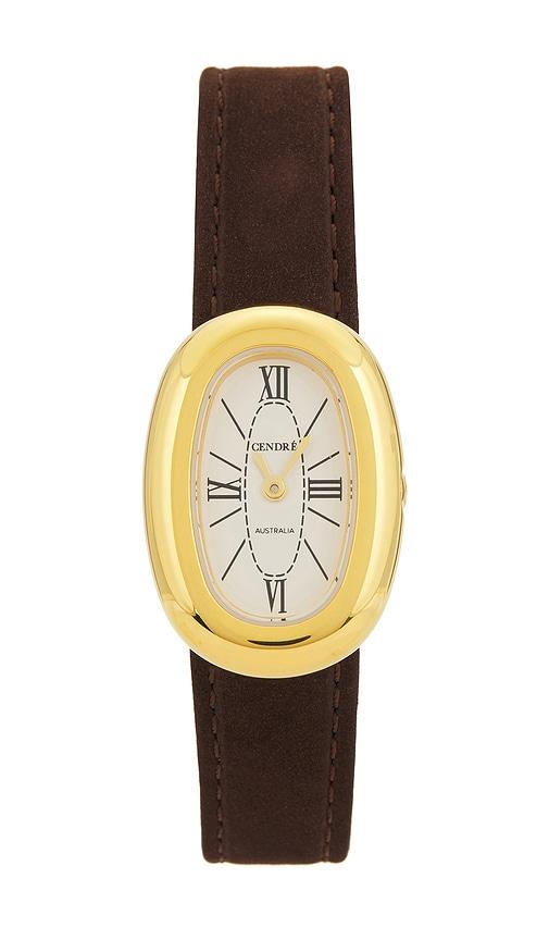 cendre bridgette watch in brown.