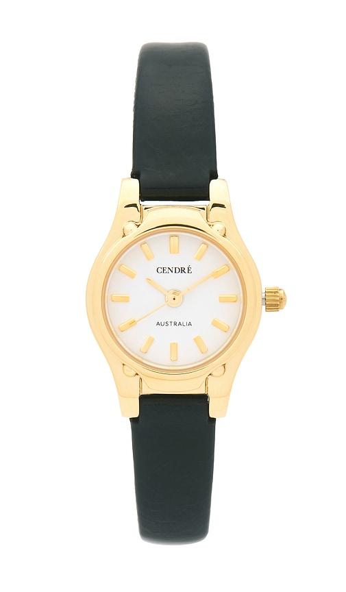 cendre isobel watch in black.