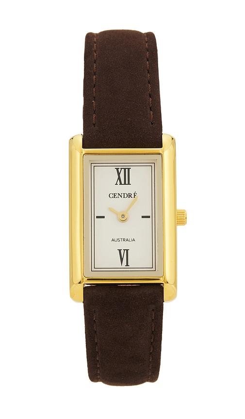 cendre kelly watch in brown.