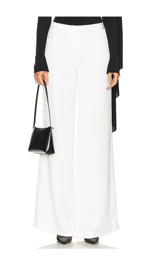 ceren ocak pant in white.