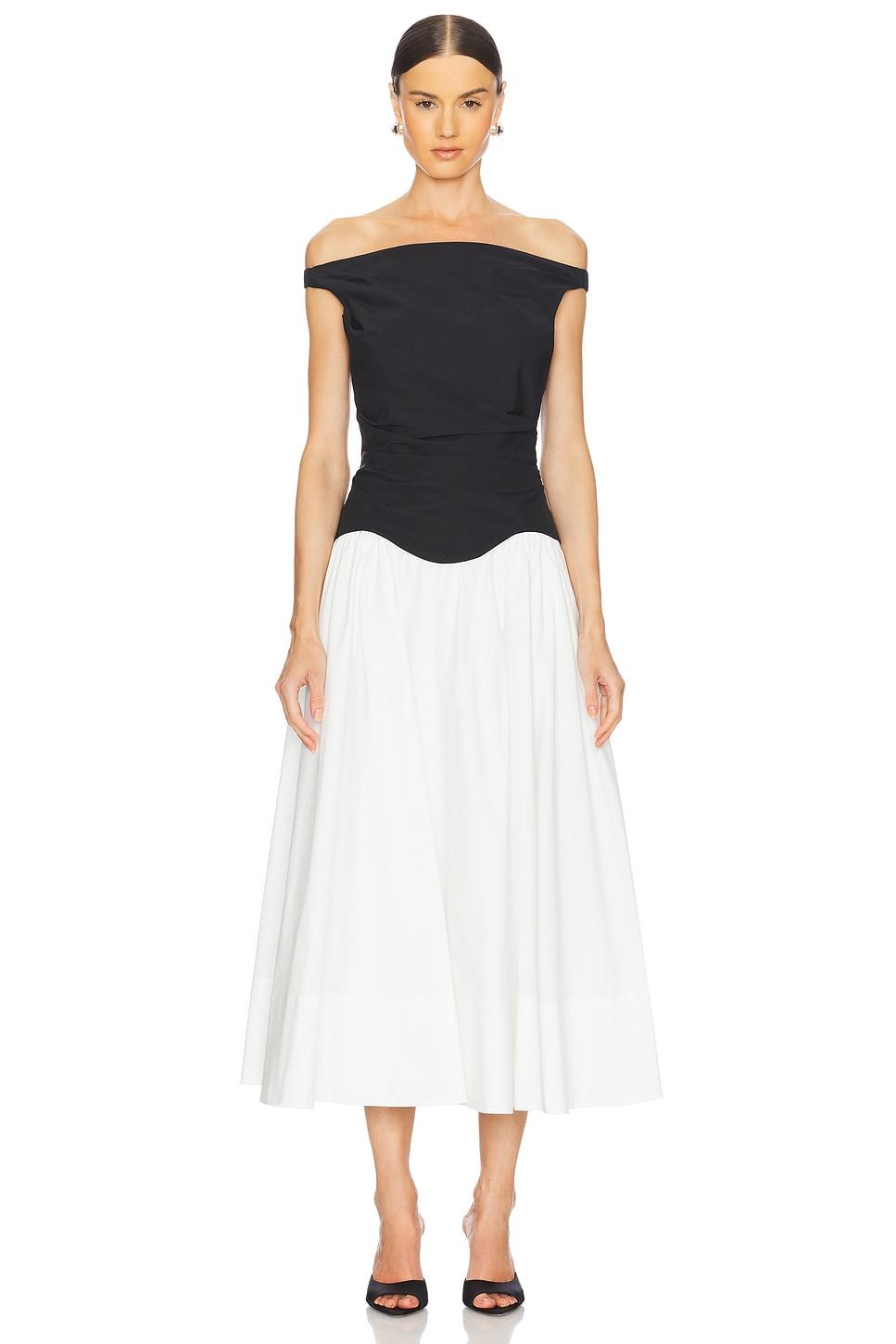 cersei off shoulder midi dress