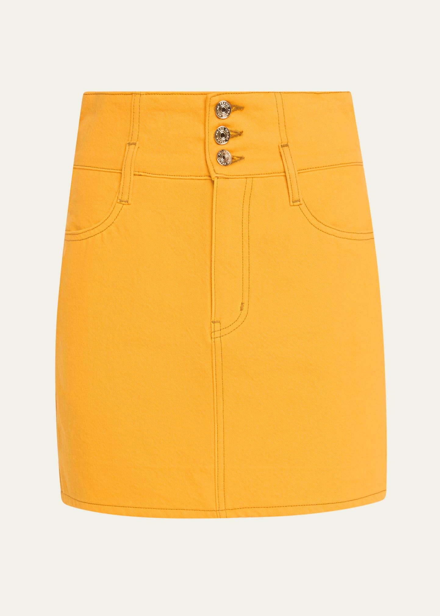 ch x frame the corset mini skirt