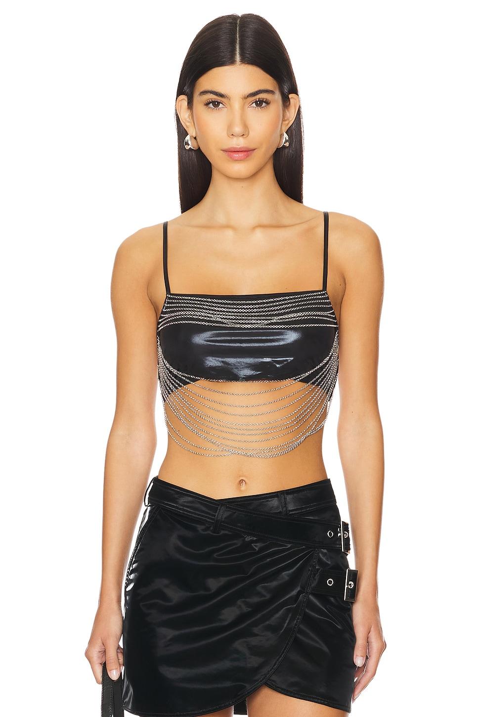 chain bandana top