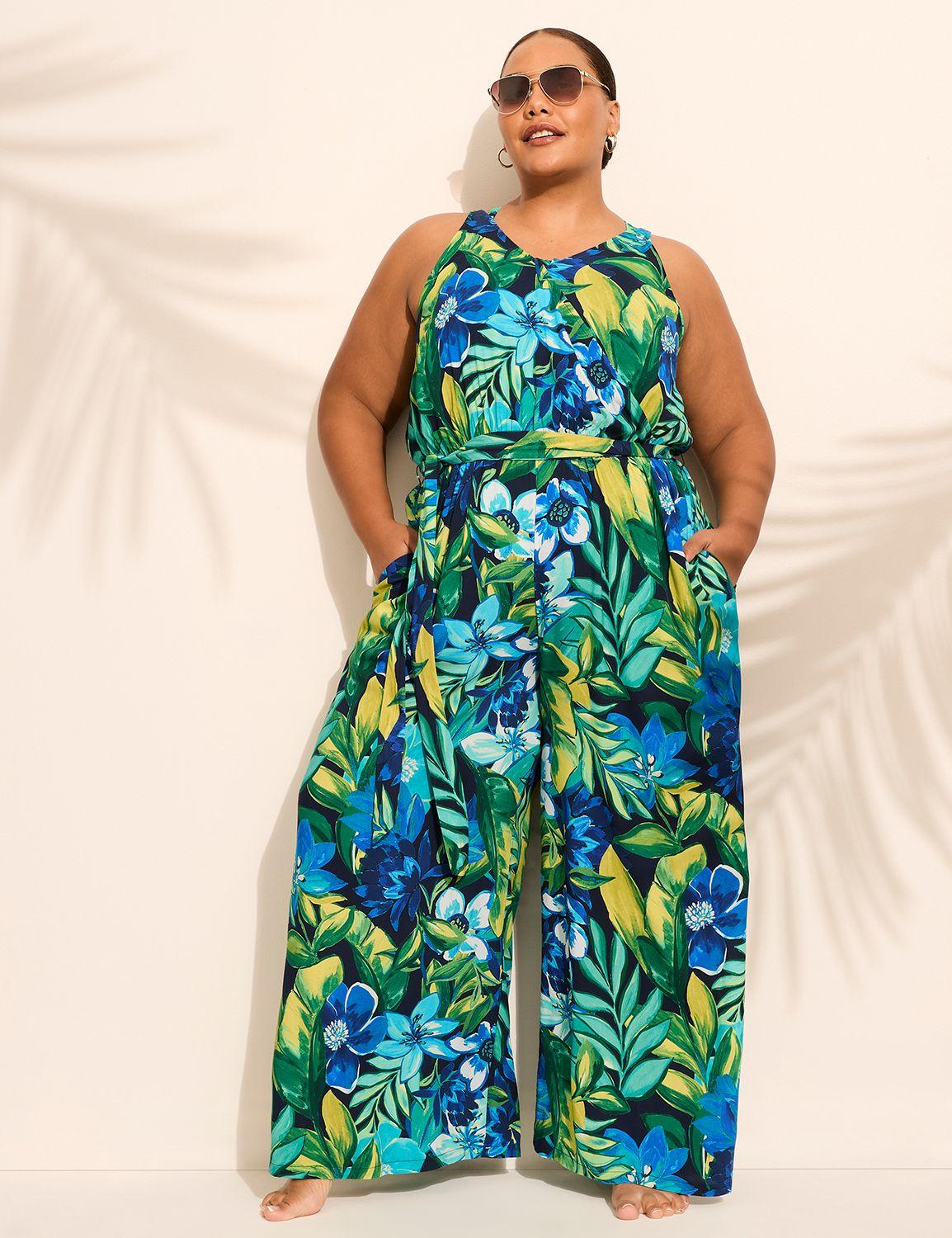 challis jumpsuit cover-up