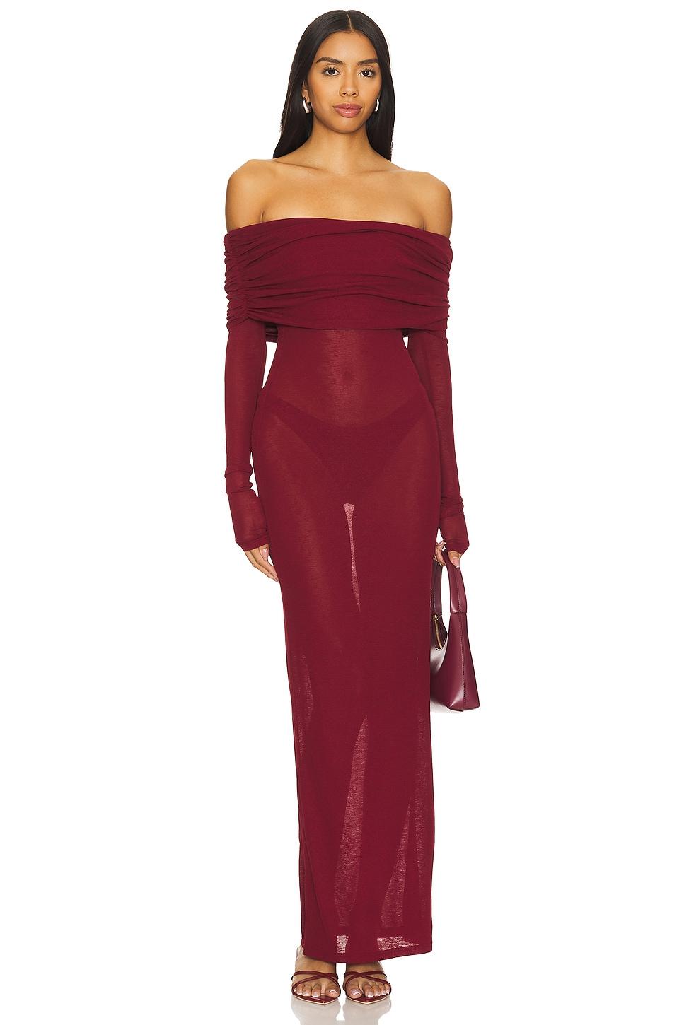 chantal sheer gown