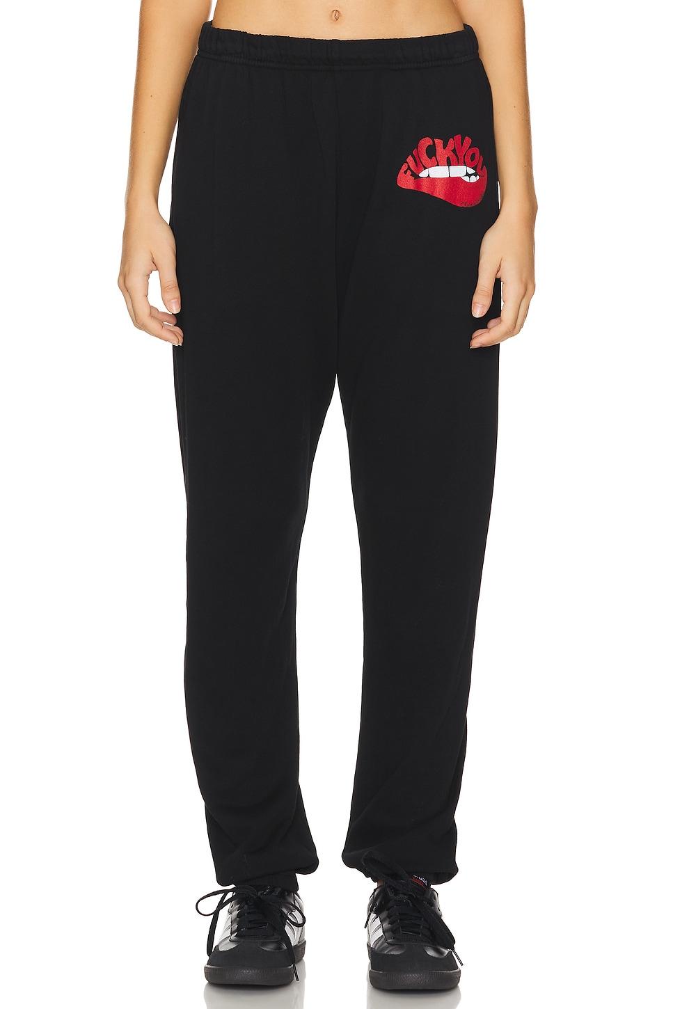 chantria f you biting lip sweatpants