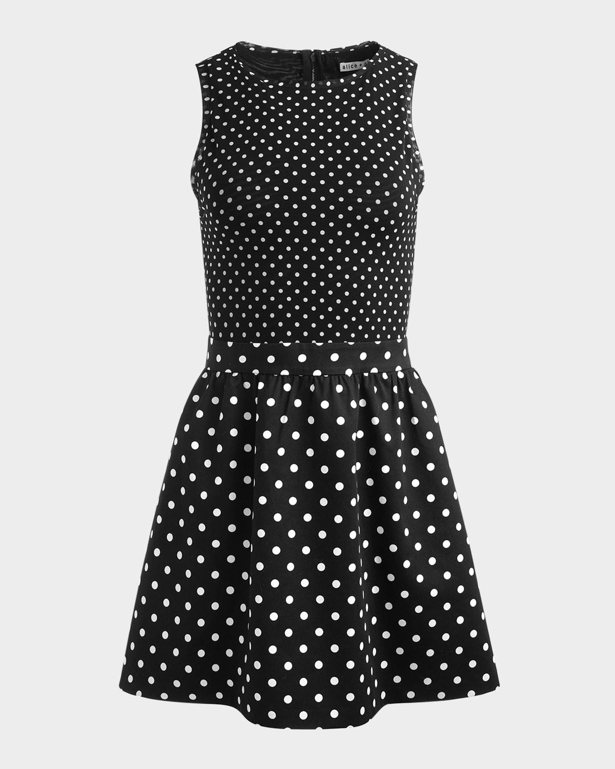 chara sleeveless mini dress