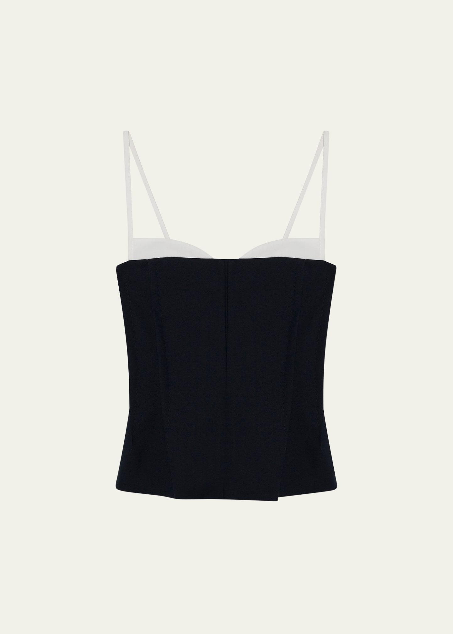 charlee bustier top