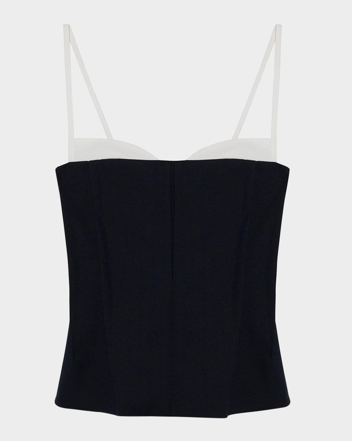 charlee bustier top