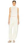 charlee knit scarf top