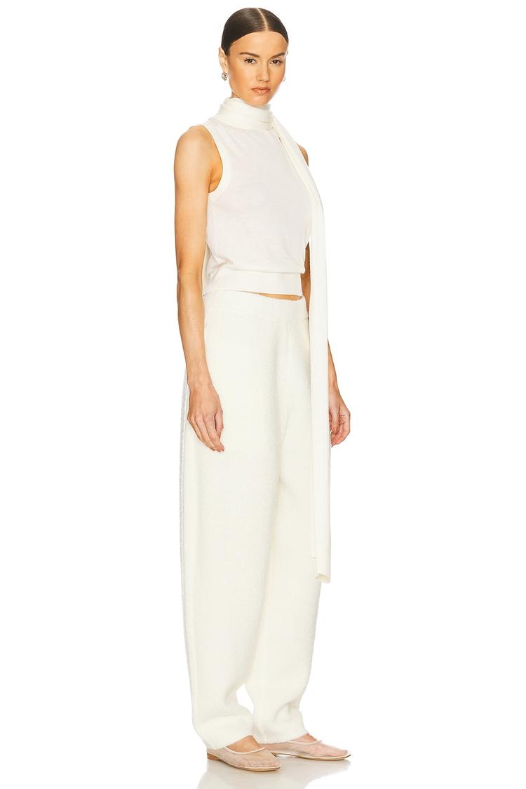 charlee knit scarf top