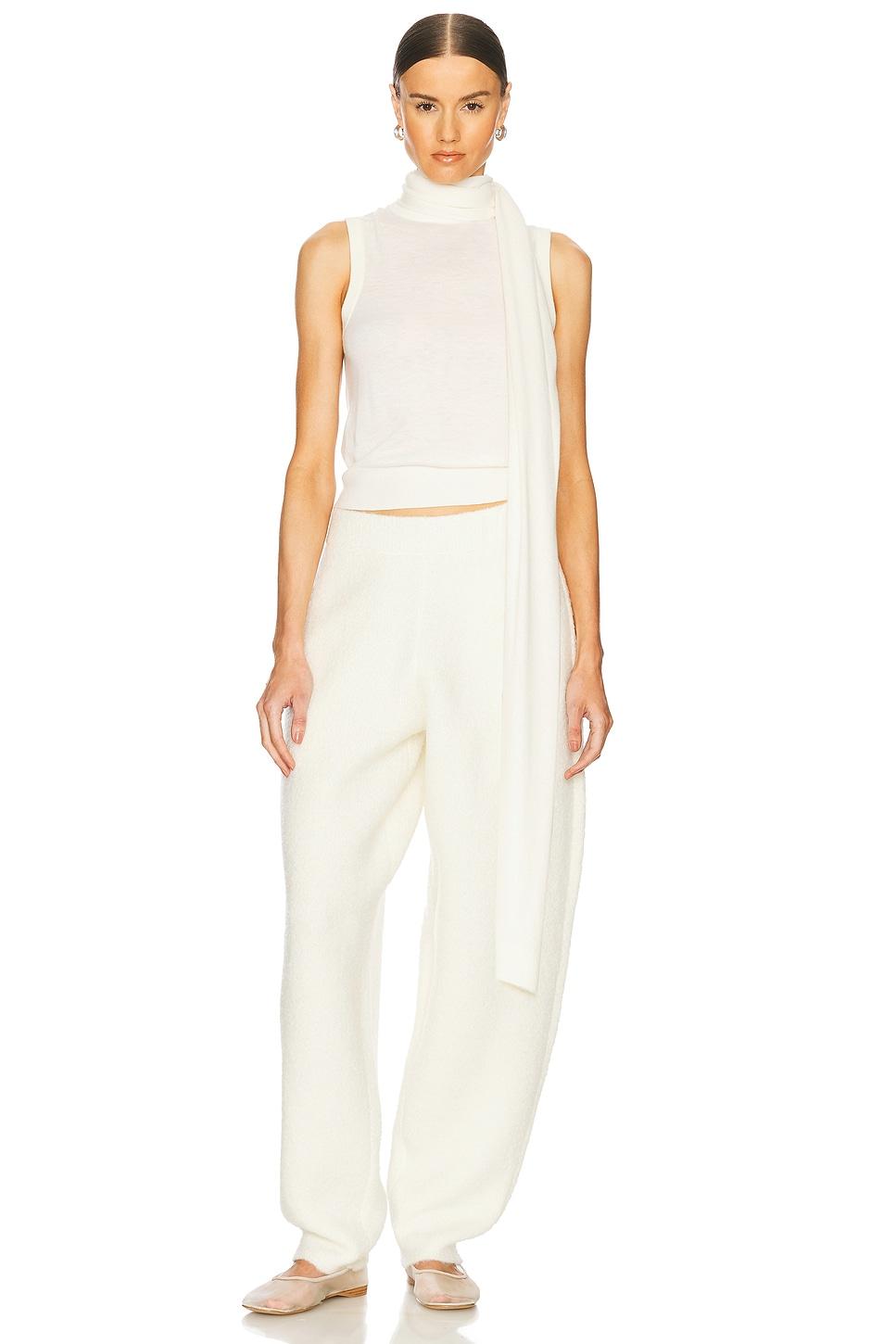 charlee knit scarf top