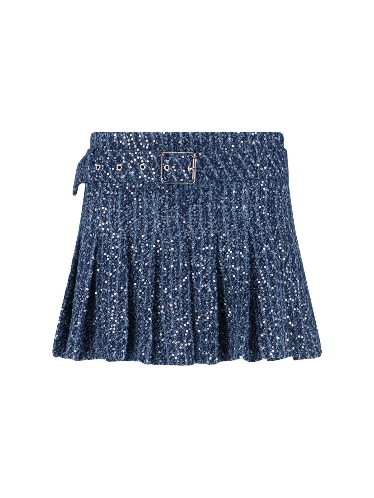 charles jeffrey loverboy rara sequins mini skirt