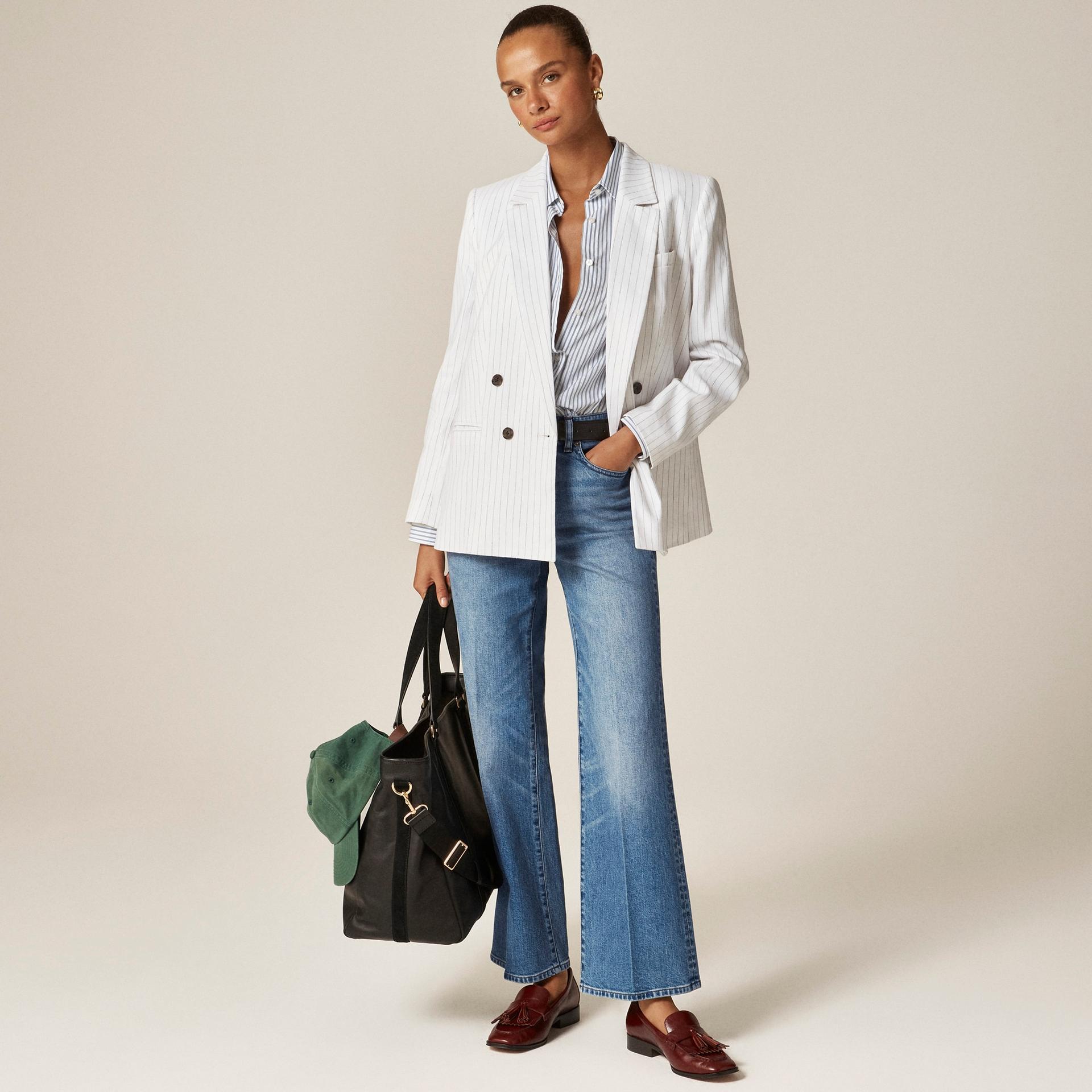 charley kickout cropped jean