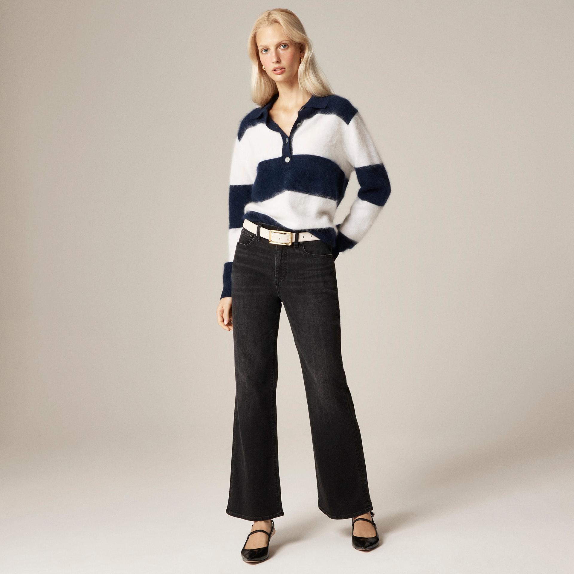 charley kickout cropped jean