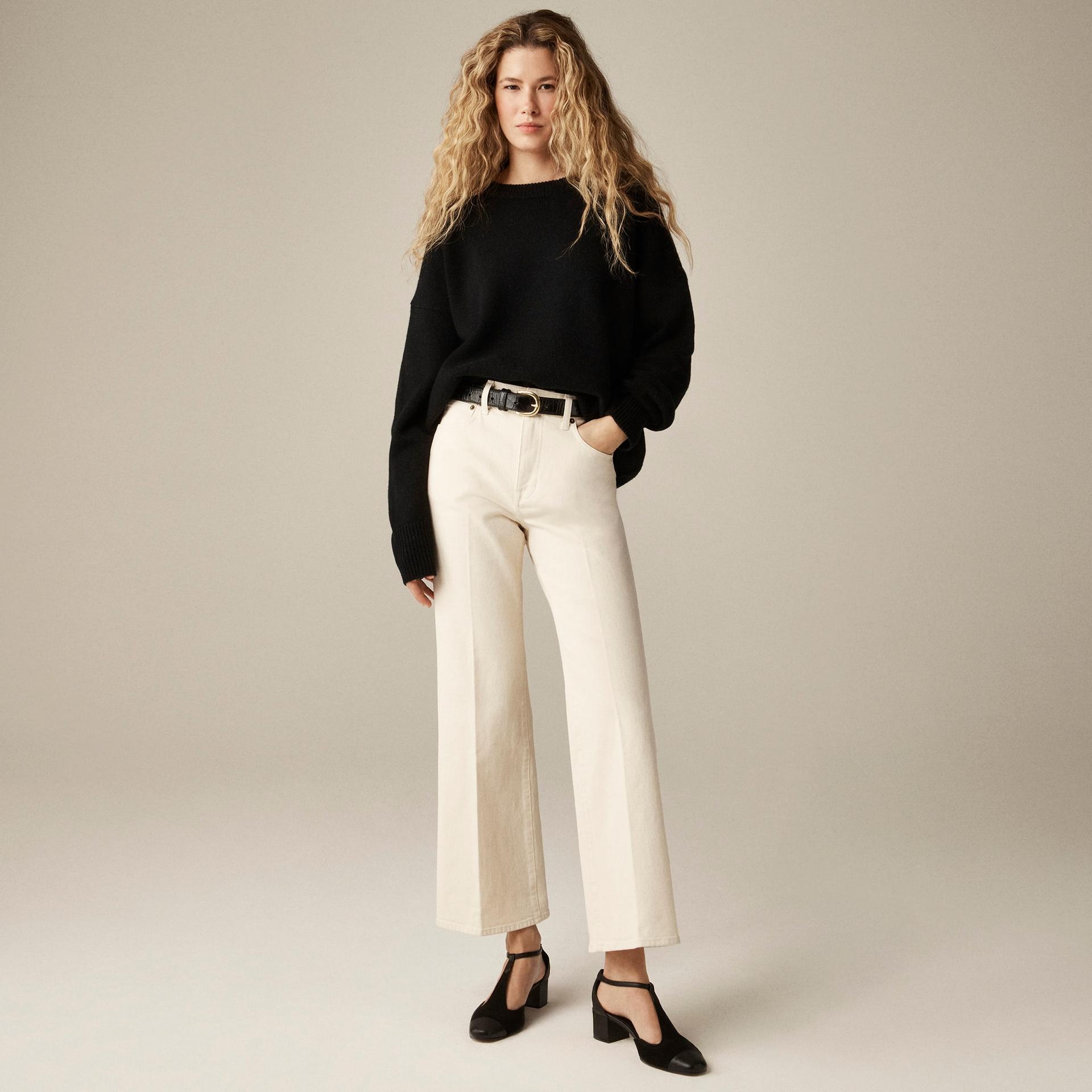 charley kickout cropped jean