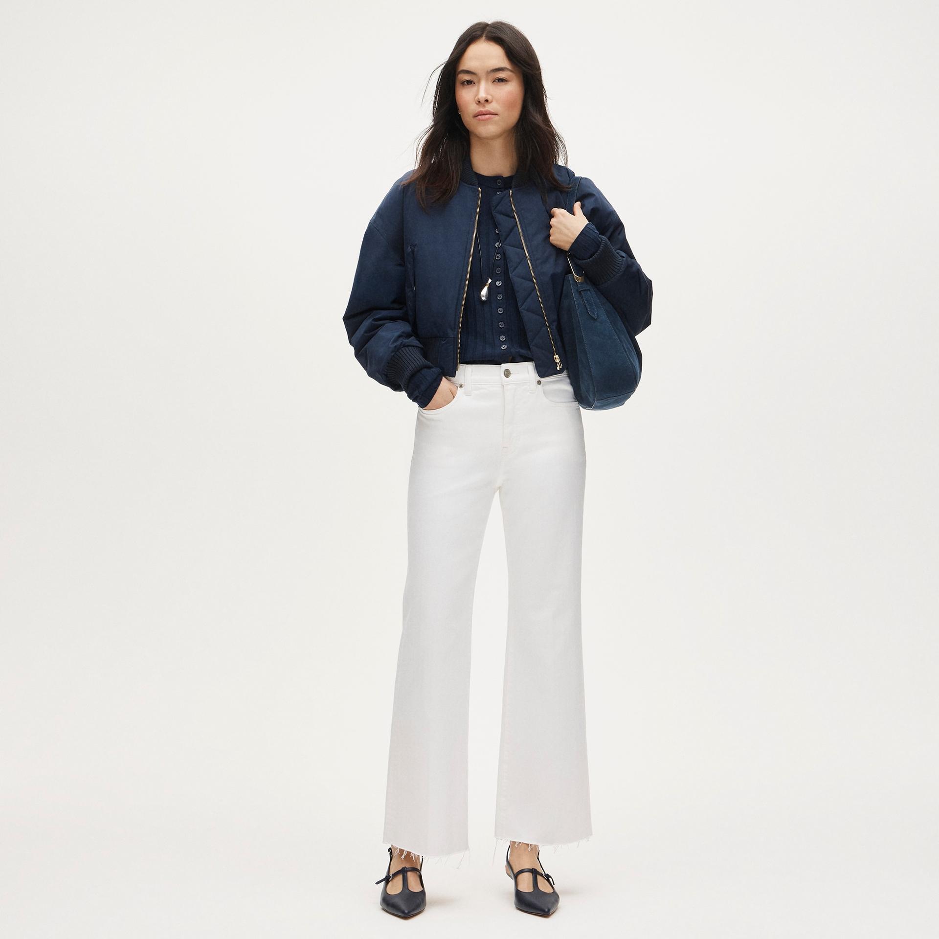 charley kickout cropped jean