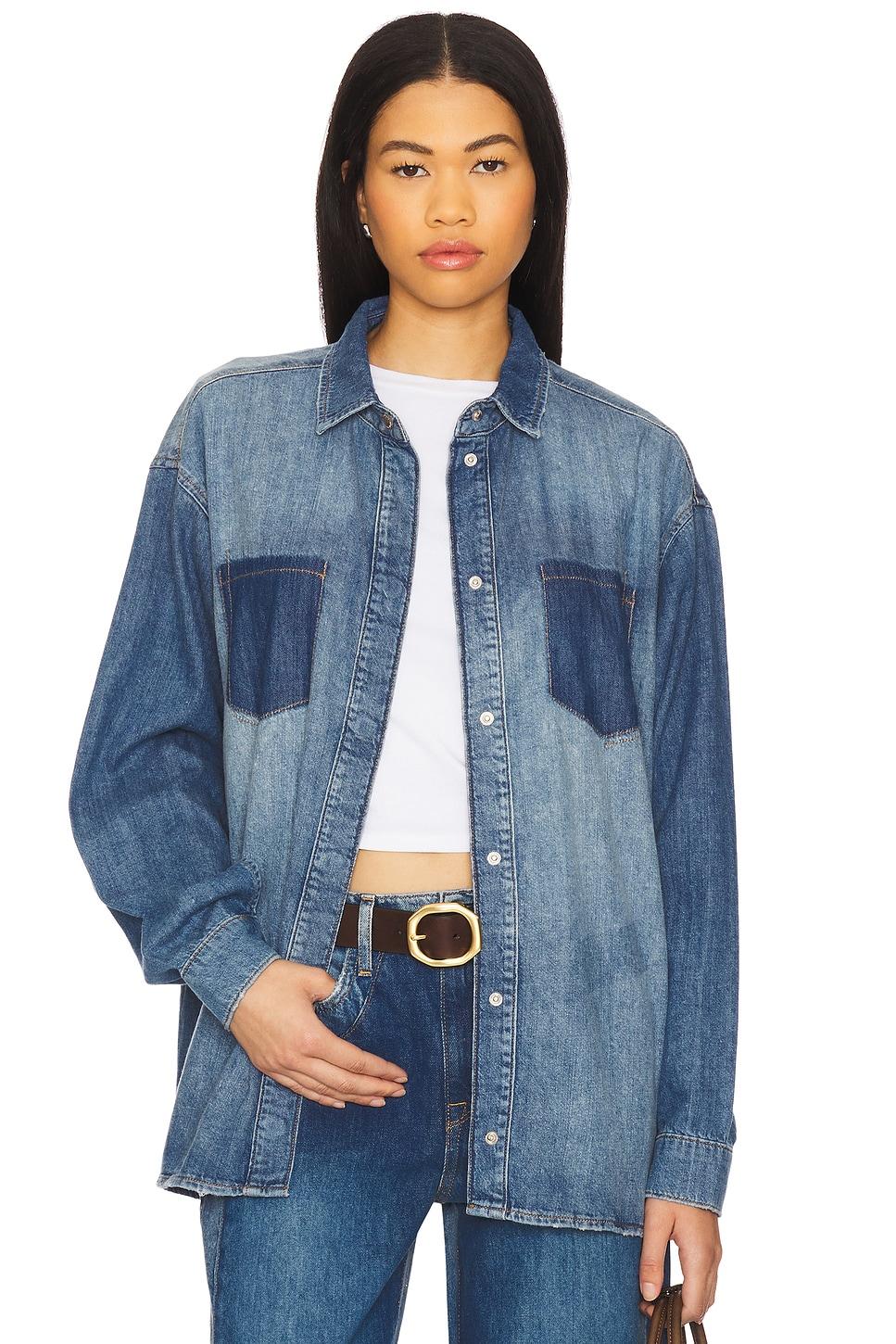 charlotte oversized denim shirt