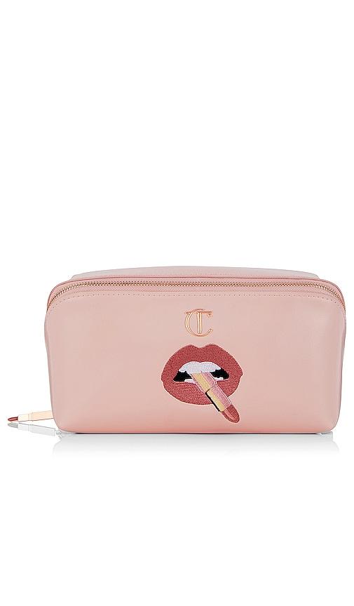 charlotte tilbury pillow talk makeup bag.