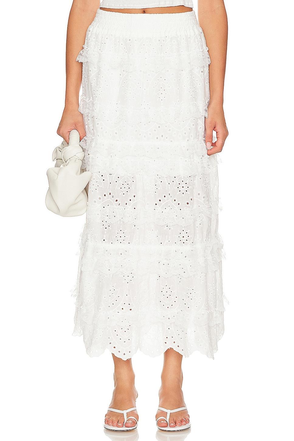 charm maxi skirt