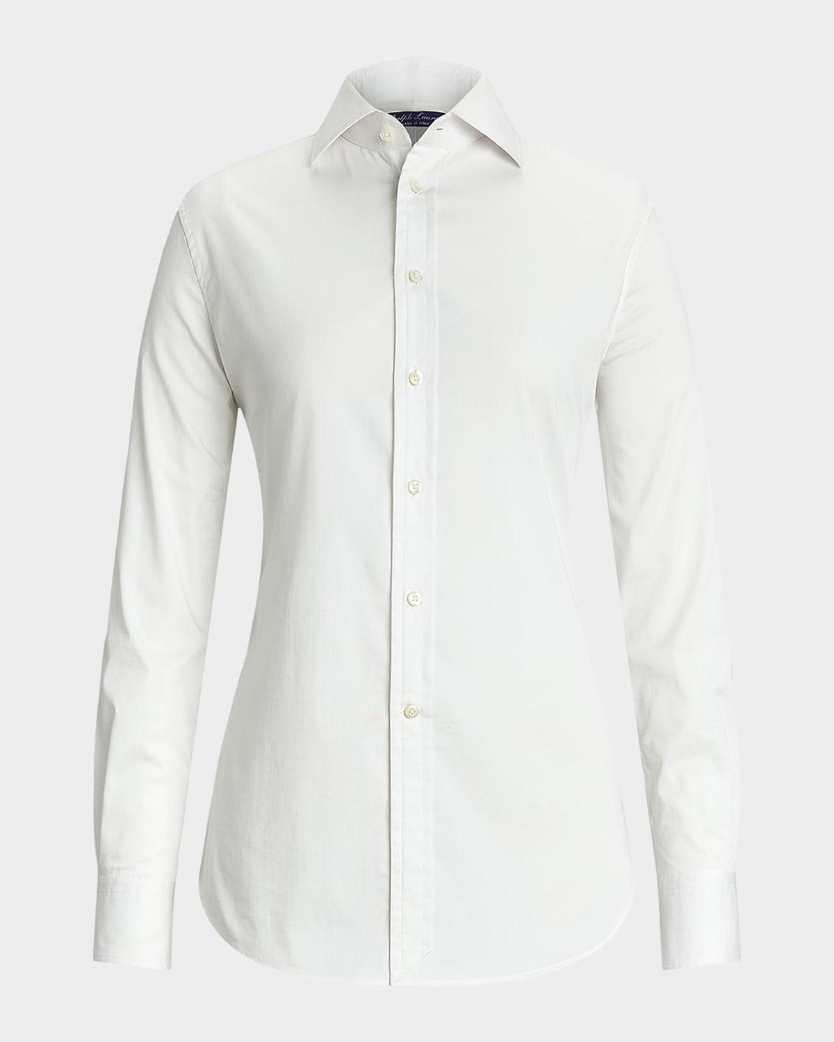charmain stretch poplin shirt