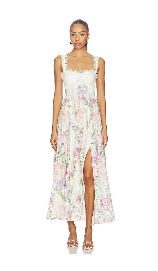 charo ruiz ibiza crissy long dress in cream.