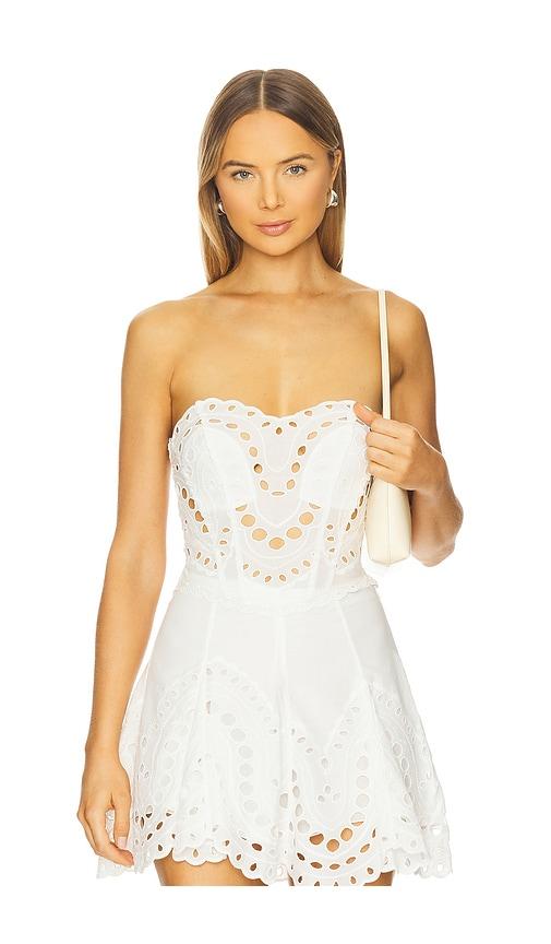 charo ruiz ibiza kai top in white.