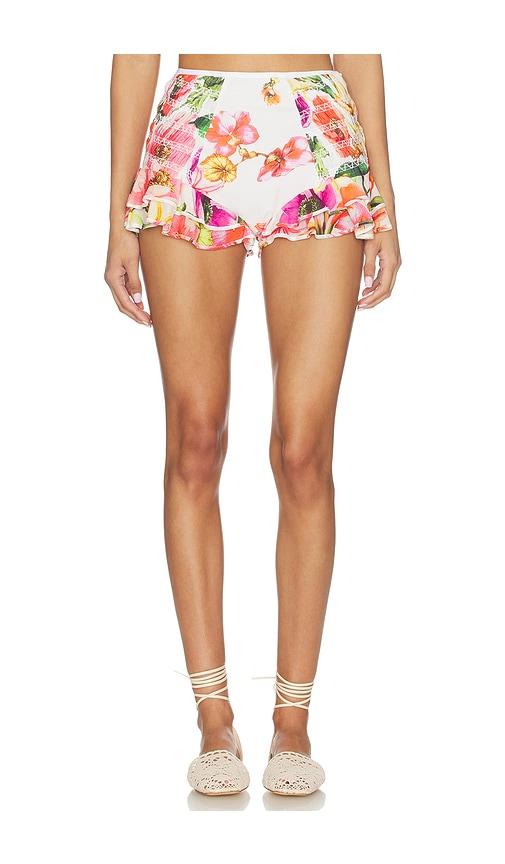 charo ruiz ibiza mango short in white.